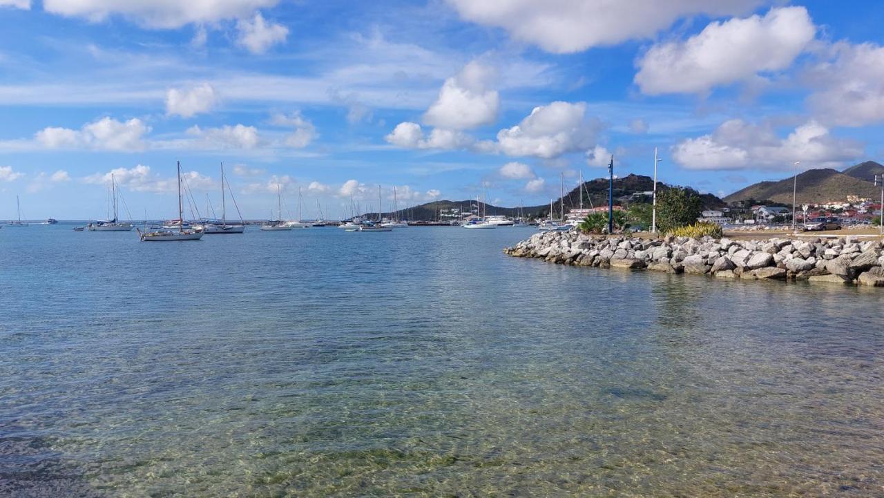 Appartement PIEDS DANS L'EAU VUE MER ACCES PLAGE ET PISCINE Marigot  Extérieur photo